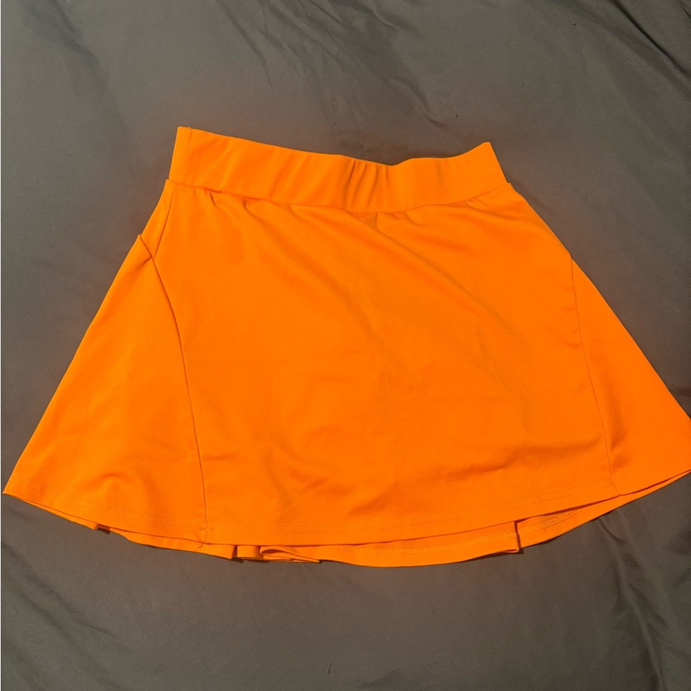Vibrant Orange Women's Skirt